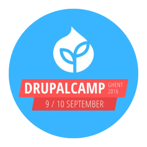 Drupalcamp Ghent 2016 Logo